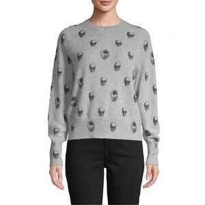 Skull Cashmere Sweater Size M